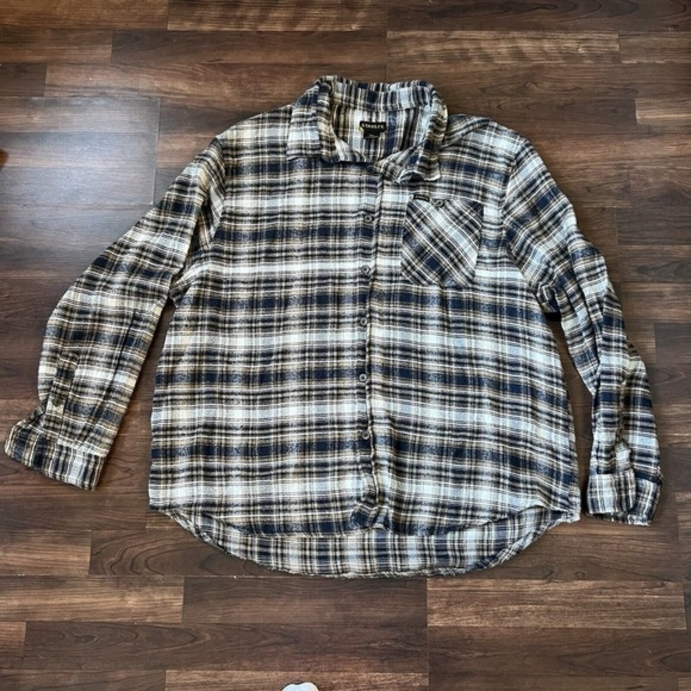Stanley Workwear Long Sleeve Button Up Plaid Shirt Mens Size 2XL‎